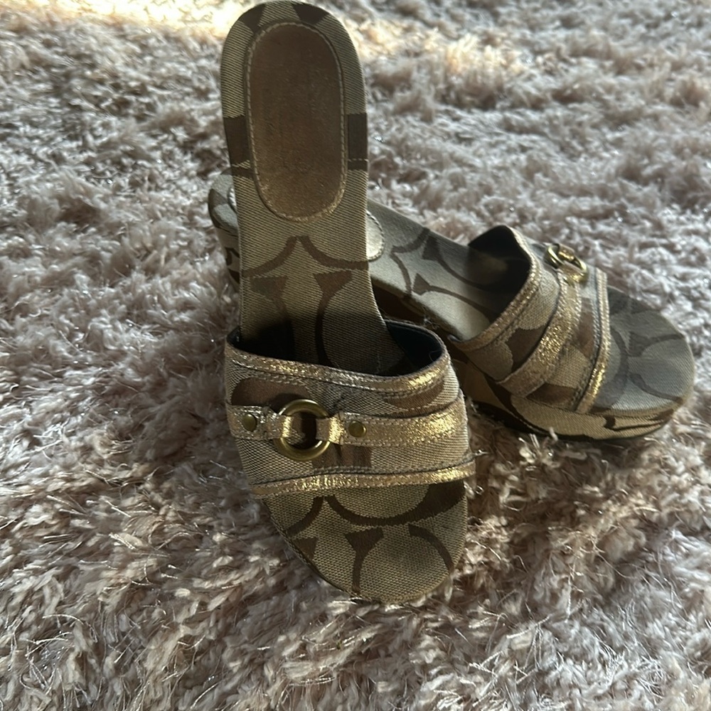 Coach wedges